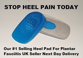   Pain Gel Cushions For Spur In Heel Comfort Inserts For Aching Heels