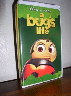 bug s life vhs 1999 clam shell 