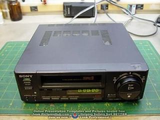 REPAIR / SERVICE of SONY 8mm EV C40 EV A50 VCR Editing Player