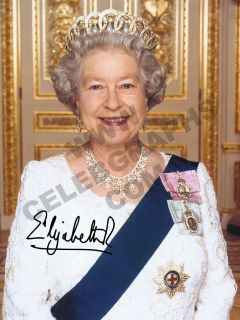 The Queen Elizabeth II Mounted Photo Print British Monarchy Monarch 