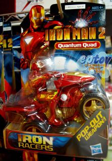 Marvel Iron Man 2 Iron Racers Quantum Quad Figure