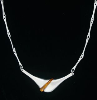 POUL HAVGAARD   THREAD OF LIFE   SILVER NECKLACE, LAPPONIA ,Finland