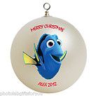 Personalized Finding Nemo Dory Christmas Ornament Gift Add Childs Name 