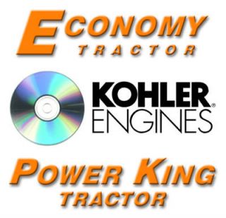 power king economy tractor kohler engine manuals cd 37 manuals