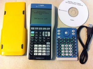 Texas Instruments TI 84 Plus Graphing Calculator Nspire Yellow Cover