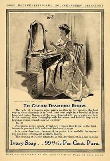 1909 Ad Procter & Gamble Co. Ivory Soap Vintage Dress   ORIGINAL 