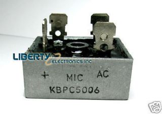 diode bridge rectifier model kbpc5006 50a 600v  5 72 or 