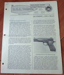 American Reloaders Association Bulletin Dec 1970 Dean A Grennell 