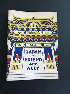 Post WWII Military Booklet Japan   Friend and Ally by Far East 