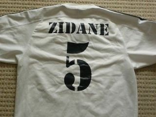 Real Madrid Zidane #5 original Champs Lge football jersey soccer shirt 