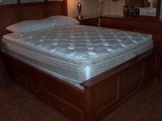 luxury 5 adjustable air bed mattress euro pillowtop more options size 