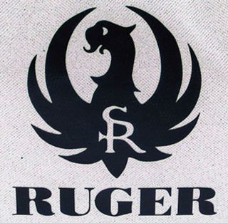 ruger firearms logo decal sticker 5 x 3 75  3 50  