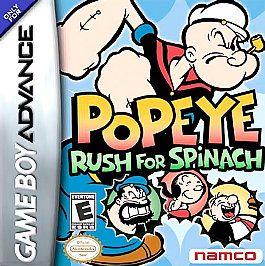 Popeye Rush for Spinach Nintendo Game Boy Advance, 2005