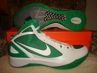 Nike Zoom Hyperdunk 2011 Rajon Rondo Lucky Green Basketball Sneakers 