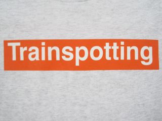 SUPER RARE 1996 vintage TRAINSPOTTING MOVIE promo T SHIRT 90s XL