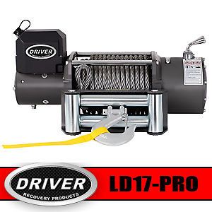 17,000 lb Electric Self Recovery Winch for Jeep Truck Trailer SUV 