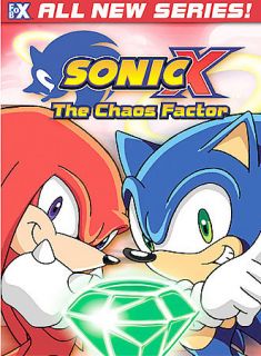 NEW SEALED Sonic X   Vol. 2 The Chaos Factor (DVD, 2004)