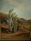HERMAN REUTER PAINTING EARLY CALIFORNIA ARTIST SIGNED