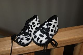 NeW Boutique Cow Print Boots Shoes 02 Cute Moo Moo Pageant Costume