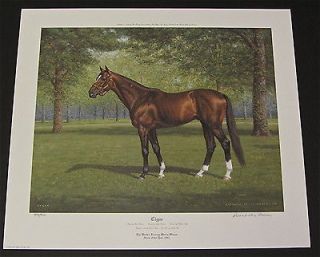 Richard Stone Reeves   Cigar   Collectible Race Horse Print