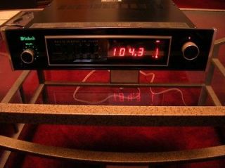 McIntosh MR 510 Audiophile FM Tuner An Excellent, Very Clean, Classic 