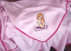 New Disney Princess Giselle Enchanted Fleece Throw Blanket Retired