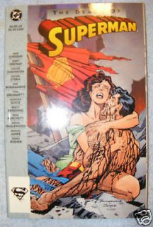 DC COMICS THE DEATH OF SUPERMAN 1ST PRINTING MINT NEVER READ