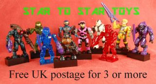 Mega Bloks Halo Series 5 All new Figures   Complete your collection 