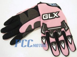 pink dirt bike atv motocross gloves bbr ktm crf kx