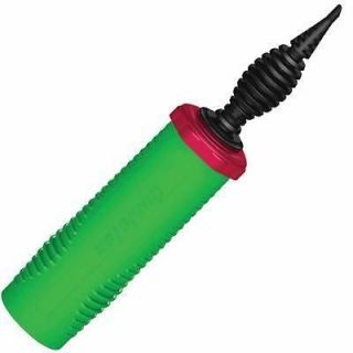   Hand Held Air Inflator   Double Action Balloon Pump, lime green