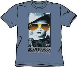 elvis presley born to rock 2010 75 years kids t shirt