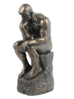 Le Penseur The Thinker Statue 9H Figurine by Auguste Rodin Sculpture