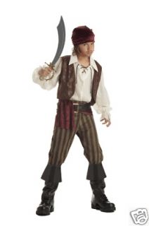 Rogue Pirate Child Halloween Costume (L 10 12) Child Boy Pirate 