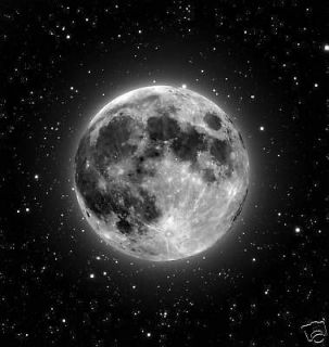 MOON IMAGE SPACE TSHIRT T SHIRT globe lunar S 3XL