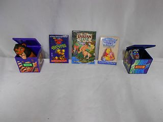 Lot 7~ 5 Disney Toys~Scar,Rolie Polie Olie,Tarzan,Winnie the Pooh 