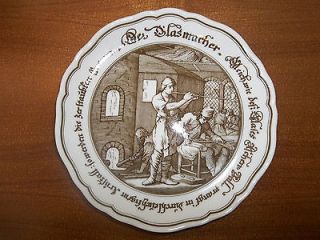 Hutschenreuther Germany Collectible Plate 1814 Exclusiv Fur Pieroth 
