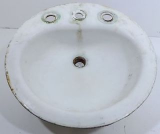   Round Cast Iron Sink by American Radiator and Standard Sanitary Corp