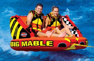 SportsStuff BIG MABLE Inflatable 2 Person Tube Towable