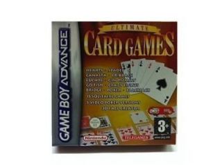 ultimate card games for gameboy advance new sealed time left