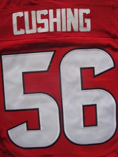 2012 NEW 10th Houston Texans #56 Brian Cushing Red Elite Jersey Size 