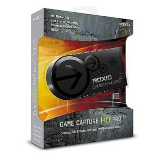 roxio game capture hd pro pc retail software new sealed
