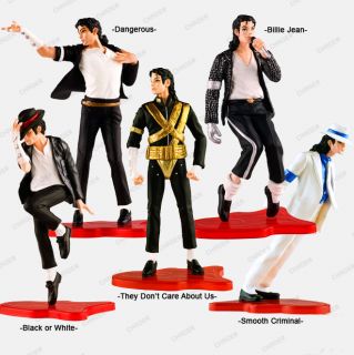Michael Jackson King of Pop World Tour Best Memory Dance Move 5 Pack 