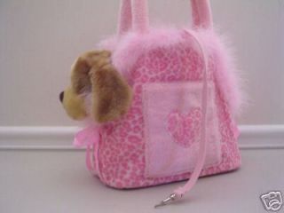 dog cat pet carriers totes purse pink fur bag chihuahua