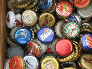 100 canadian beer bottle caps $ 8 00 no dents free s h  8 