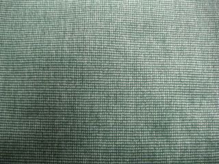 vintage upholstery fabric in green velvet  4