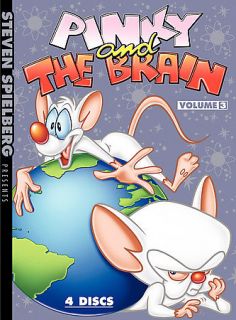   the Brain, Vol. 3, New DVD, Maurice LaMarche, Rob Paulsen, Joe Lala, R