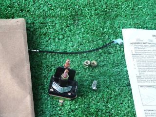 CRAFTSMAN RIDING LAWN MOWER TRACTOR SOLENOID # 146154 178861 & FITS 