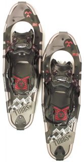   TUBBS MOUNTAINEER Mens Pair Snowshoes Snow Shoe 8 x 25 Black NEW