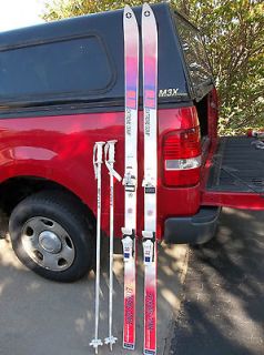   OLIN Extreme Comp Downhill Racing Skis with Geze 670 Bindings & Poles