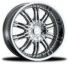 new 20 5x4 5 5x110 vct santino chrome wheels